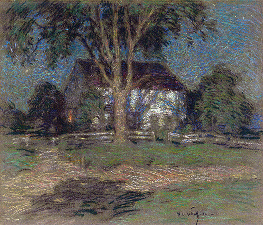  Willard Leroy Metcalf Moonlight - Canvas Print