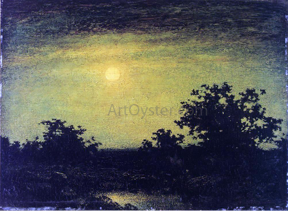  Ralph Albert Blakelock Moonlight - Canvas Print