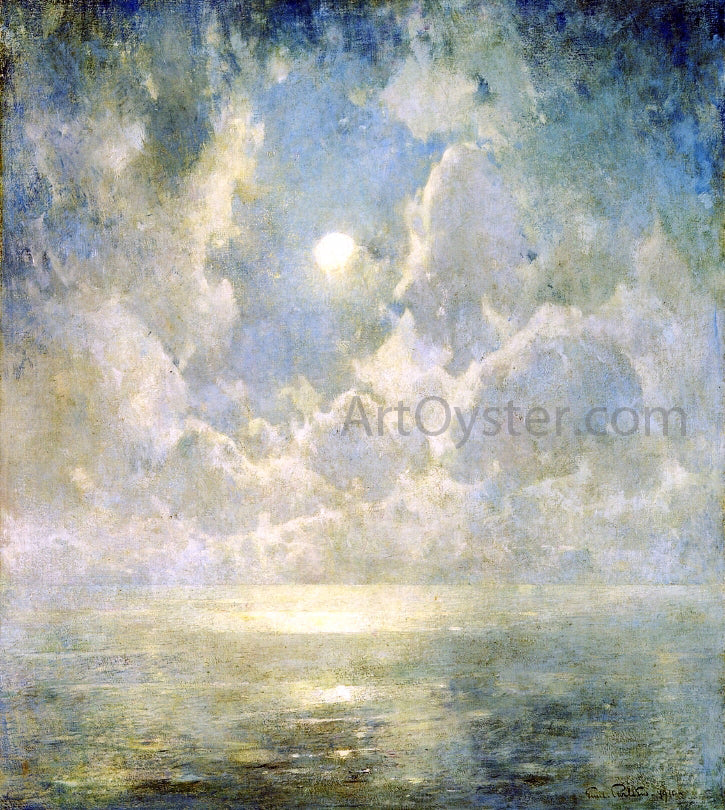  Emil Carlsen Moonlight on the Kattegat - Canvas Print