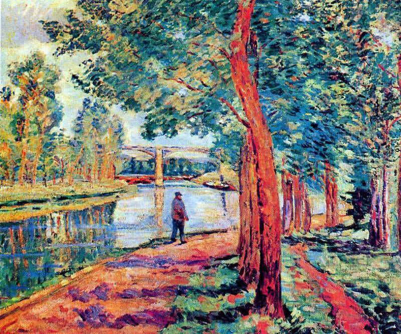  Armand Guillaumin Moret - Canvas Print