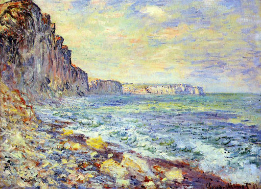  Claude Oscar Monet Morning by the Sea - Canvas Print