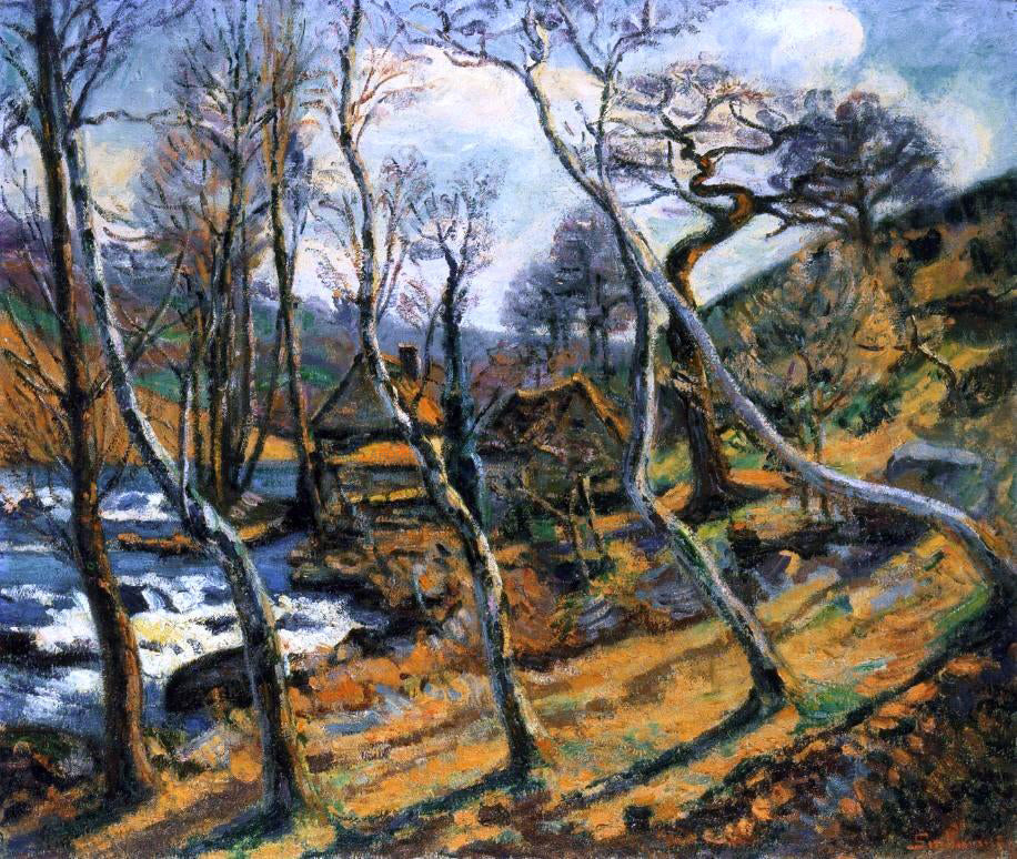  Armand Guillaumin Moulin Bouchardon, Crozant - Canvas Print