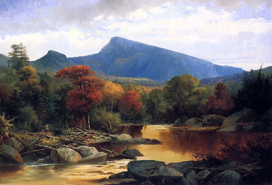  John Mix Stanley Mount Carter - Autumn in the White Mountains - Canvas Print