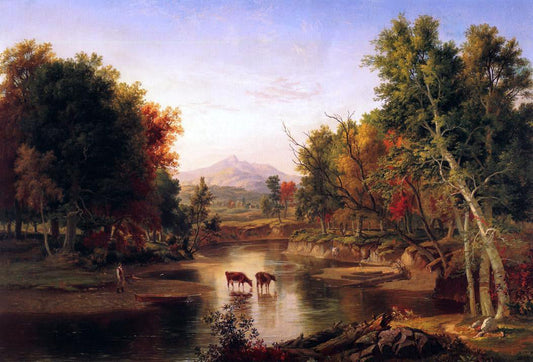  Samuel Lancaster Gerry Mount Chocorua - Canvas Print