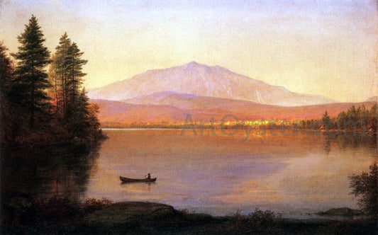  Frederic Edwin Church Mount Katahdin from Millinocket Camp - Canvas Print