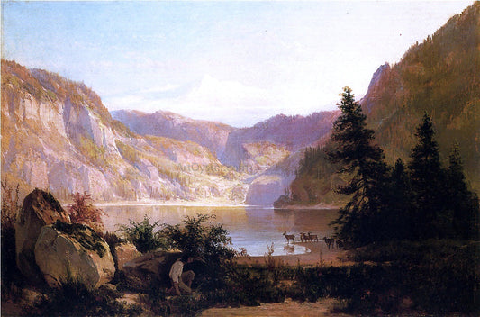  Thomas Hill Mountain Lake - Canvas Print