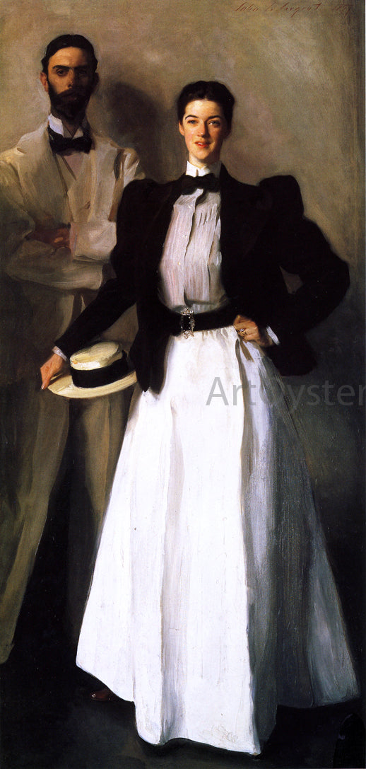  John Singer Sargent Mr. and Mrs. I. N. Phelps Stokes - Canvas Print