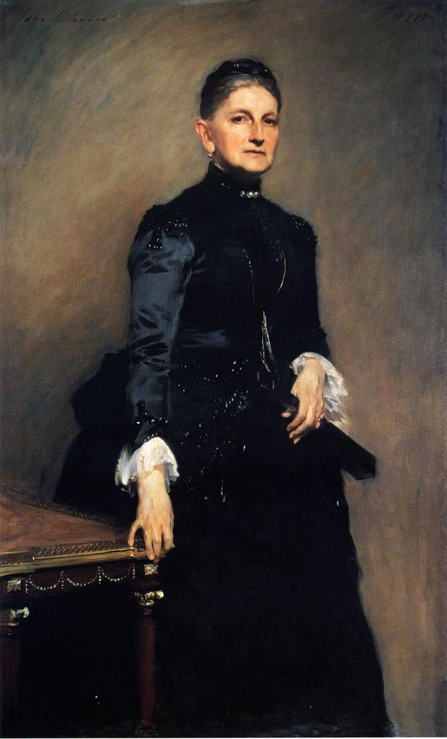  John Singer Sargent Mrs. Adrian Iselin - Canvas Print