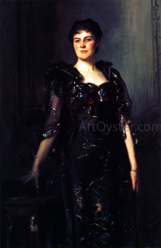  John Singer Sargent Mrs. Charles Anstruther-Thomson (Agnes Dorothy Guthrie) - Canvas Print