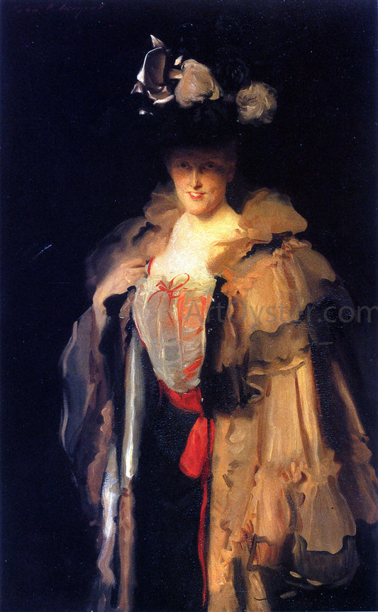  John Singer Sargent Mrs. Charles Hunter (Mary Smyth) - Canvas Print