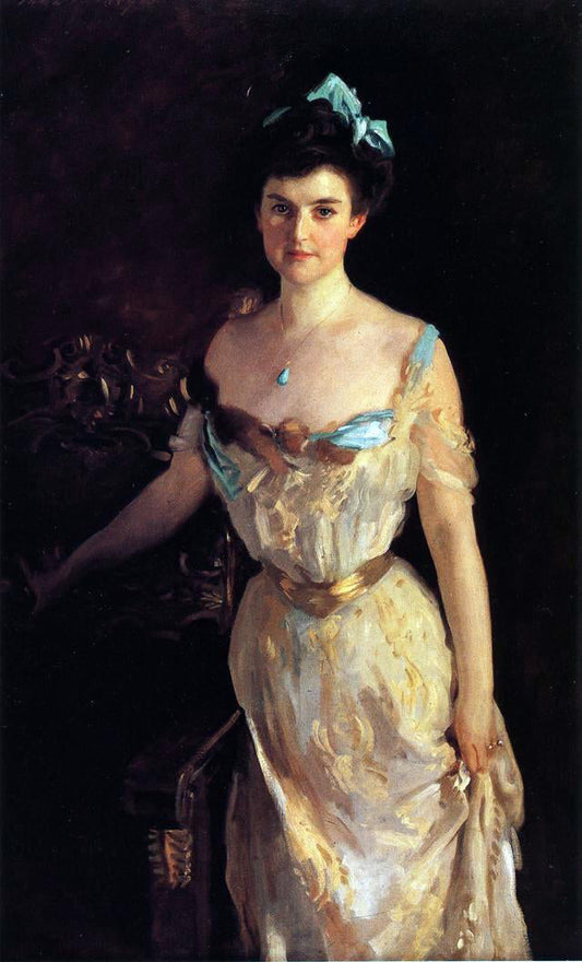  John Singer Sargent Mrs. Charles Pelham Curtis - Canvas Print