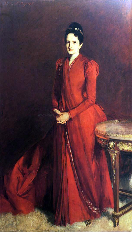  John Singer Sargent Mrs. Elliott Fitch Shepard (also known as Margaret Louise Vanderbilt) - Canvas Print