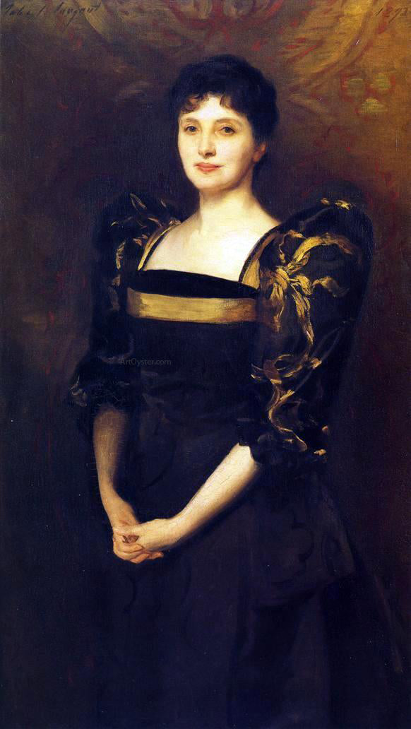  John Singer Sargent Mrs. George Lewis (Elizabeth Eberstadt) - Canvas Print