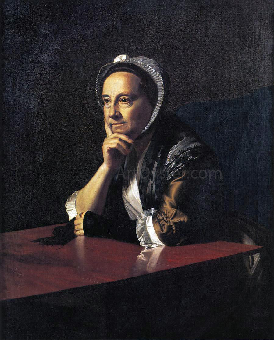  John Singleton Copley Mrs. Humphrey Devereux (Mary Charnock) - Canvas Print