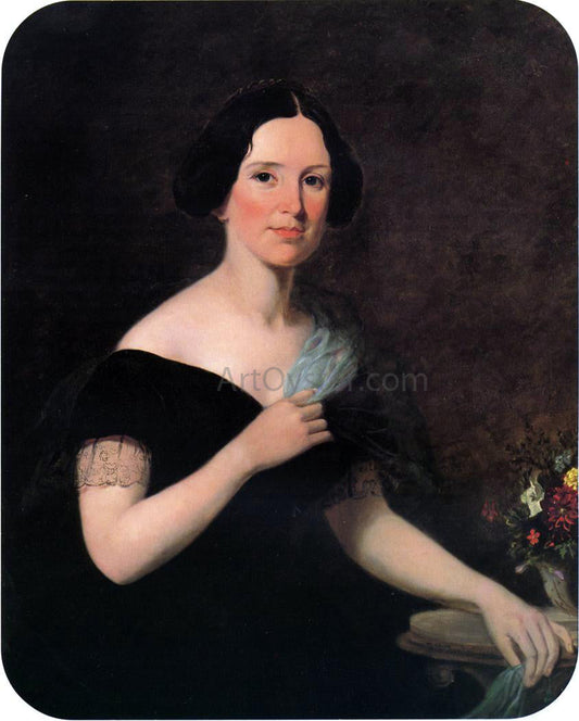 Trevor Thomas Fowler Mrs. James F. Robinson (also known as Willina S. Hernson) - Canvas Print
