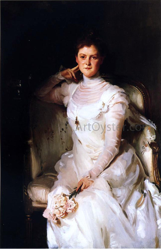  John Singer Sargent Mrs. Joshua Montgomery Sears - Canvas Print