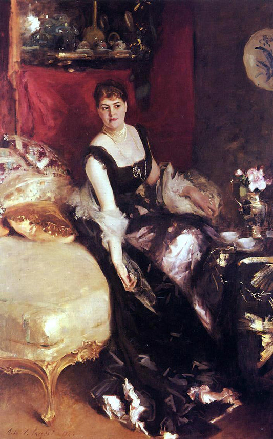  John Singer Sargent Mrs. Kate A More - Canvas Print