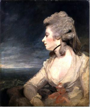  Sir Joshua Reynolds Mrs. Mary Robinson ('Perdita') - Canvas Print