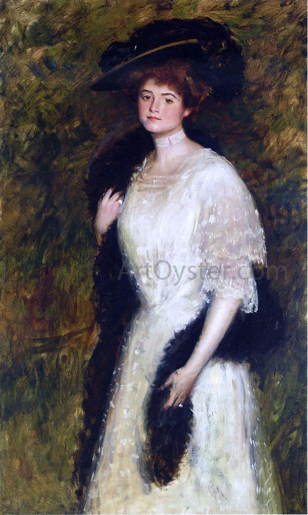  William Merritt Chase Ms. Helen Dixon - Canvas Print