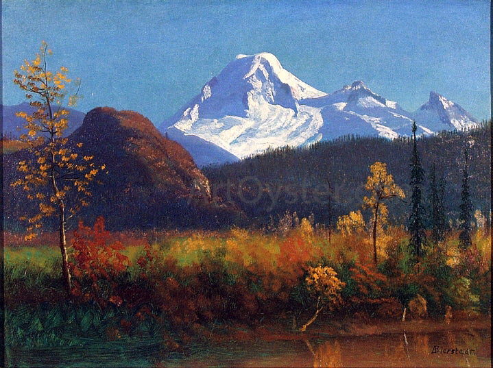  Albert Bierstadt Mt. Rainier from the Southwest - Canvas Print