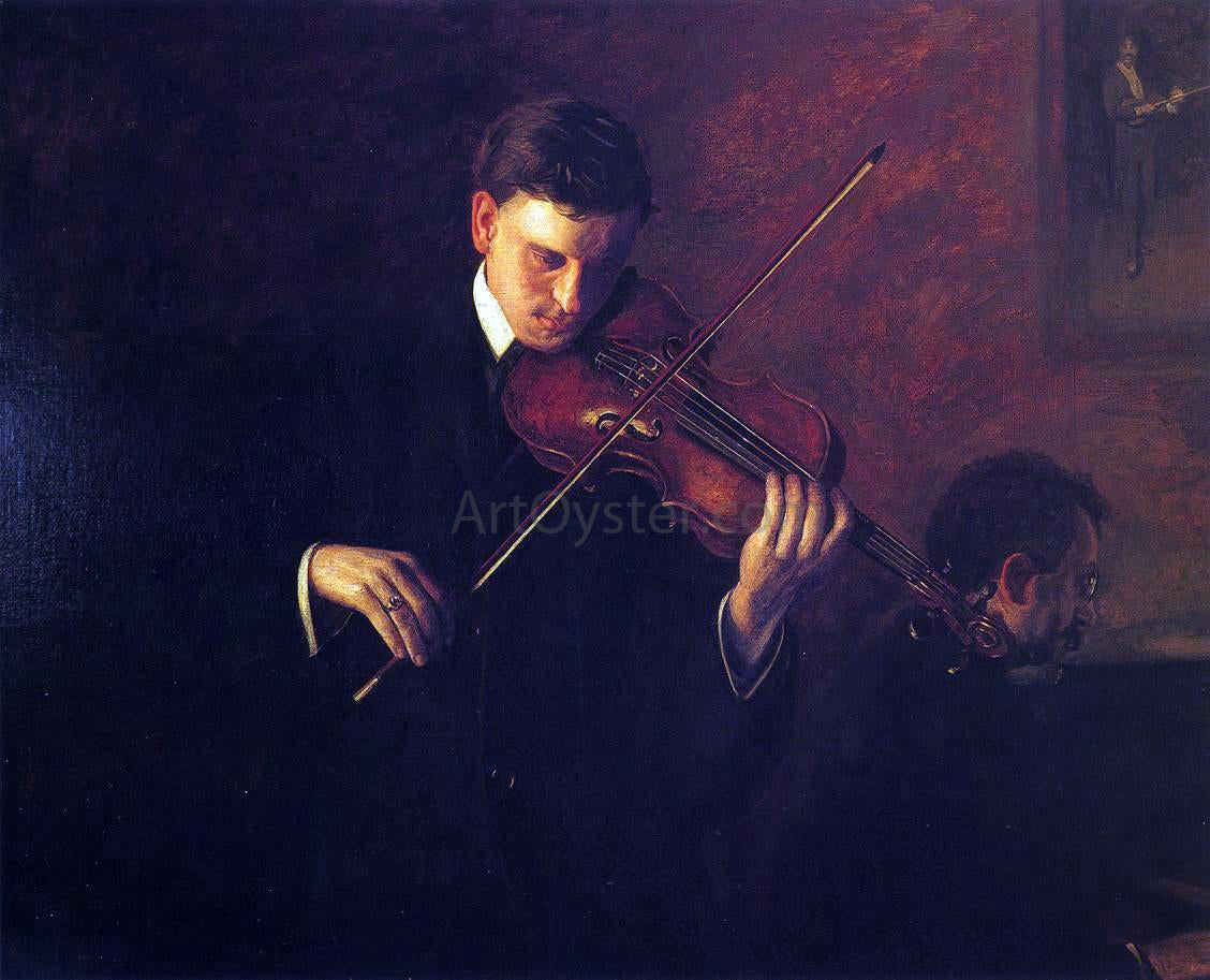  Thomas Eakins Music - Canvas Print