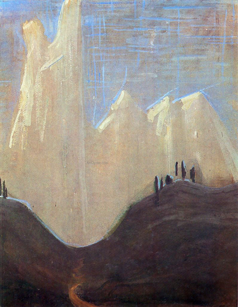  Mikalojus Ciurlionis My Road I - Canvas Print