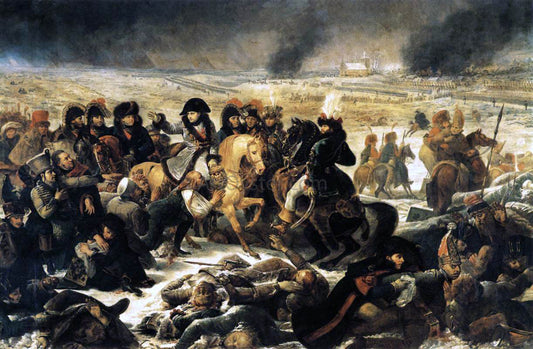  Antoine-Jean Gros Napoleon Bonaparte on the Battlefield of Eylau, 1807 - Canvas Print