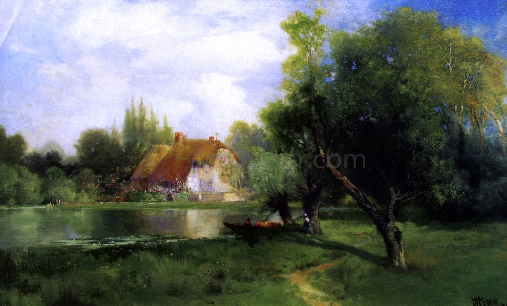  Thomas Moran Near East Hampton, Long Island - Canvas Print