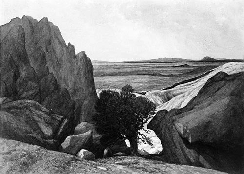  Henry Hitchings Near Last Camp on Ross Fork, Snake River, Lander Wagon Road, Oregon - Canvas Print