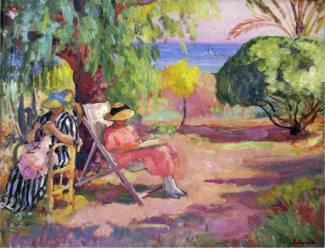 Henri Lebasque Near Montevrain - Canvas Print