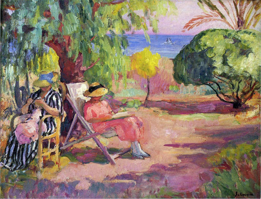  Henri Lebasque Near Montevrain - Canvas Print