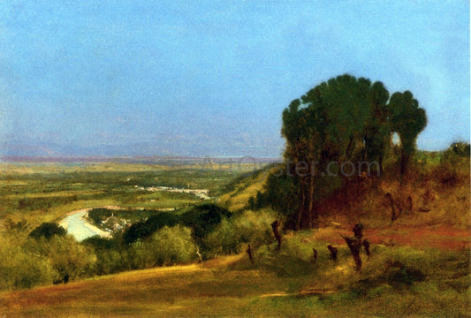  George Inness Near Perugia - Canvas Print