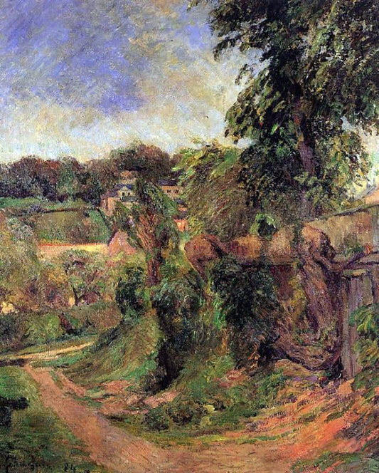  Paul Gauguin Near Rouen - Canvas Print