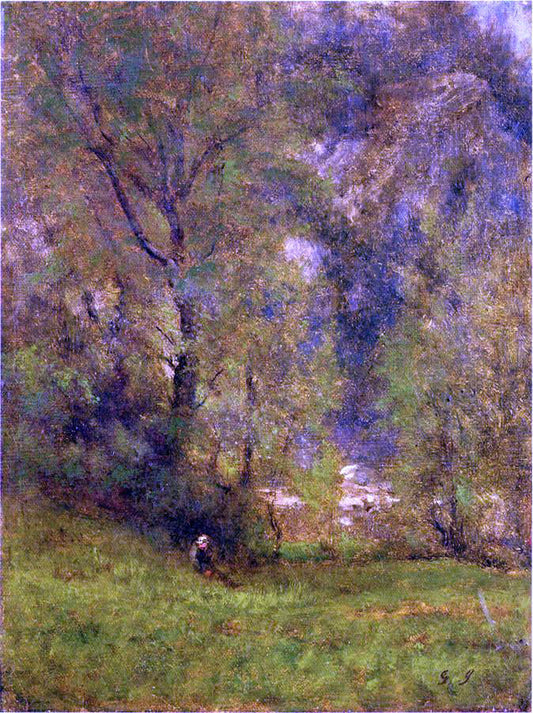  George Inness Near the Delaware Water Gap - Canvas Print