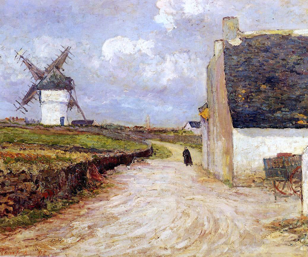  Maxime Maufra Near the Mill - Canvas Print