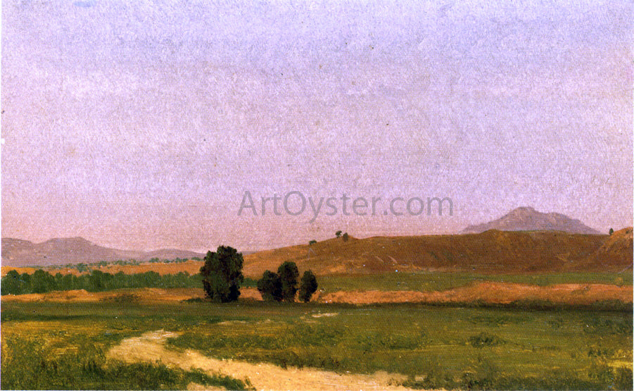  Albert Bierstadt Nebraska, On the Plains - Canvas Print