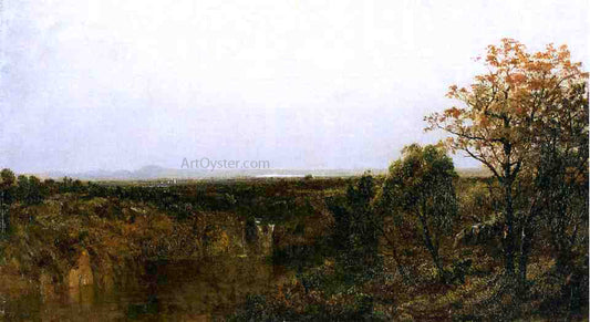  John Frederick Kensett New England Composition Scenery - Canvas Print