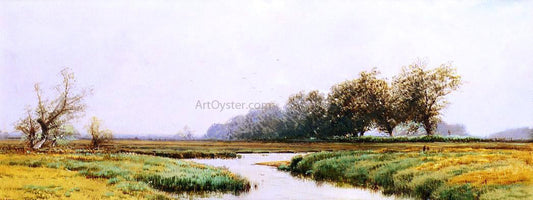  Alfred Thompson Bricher Newburyport Marshes - Canvas Print