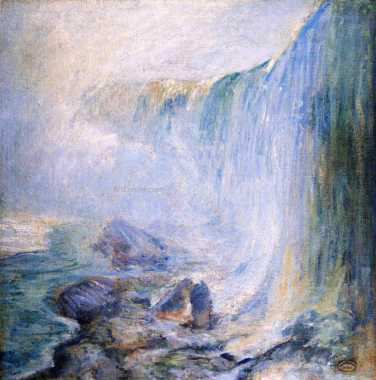  John Twachtman Niagara Falls - Canvas Print