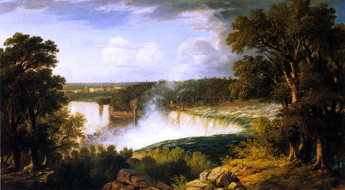  Thomas P Rossiter Niagara Falls - Canvas Print