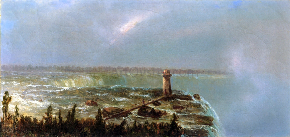  Marie-Francois-Regis Gignoux Niagara Falls - Canvas Print