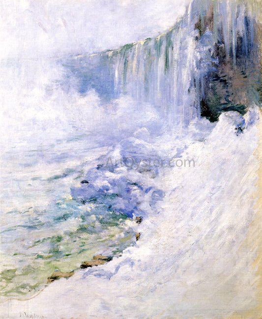  John Twachtman Niagara in Winter - Canvas Print