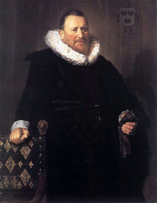  Frans Hals Nicolaes Woutersz van der Meer - Canvas Print