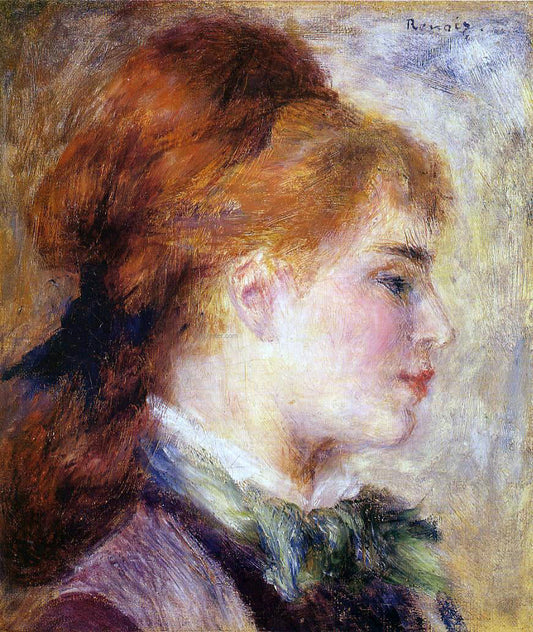  Pierre Auguste Renoir Nini Lopez - Canvas Print