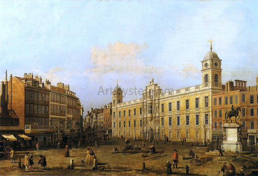  Canaletto Northumberland House - Canvas Print