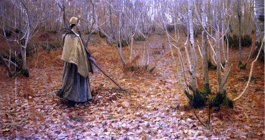  Lowell Birge Harrison Novembre - Canvas Print