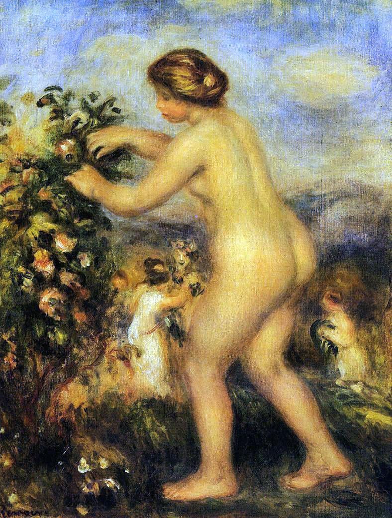  Pierre Auguste Renoir Ode to Flowers (after Anacreon) - Canvas Print