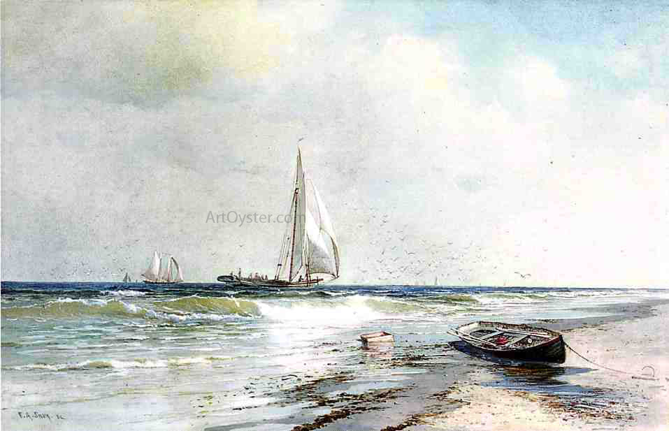  Francis A Silva Off Far Rockaway - Canvas Print