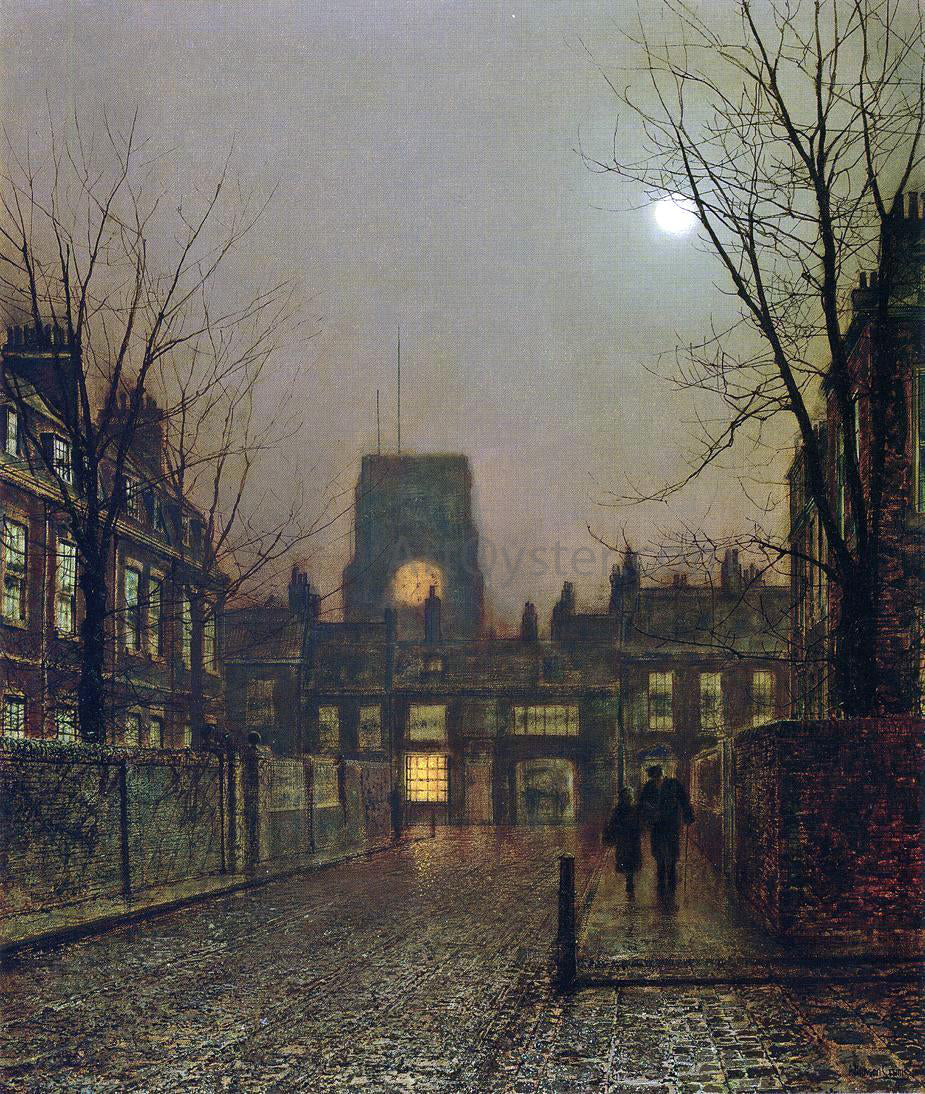  John Atkinson Grimshaw Old Chelsea - Canvas Print