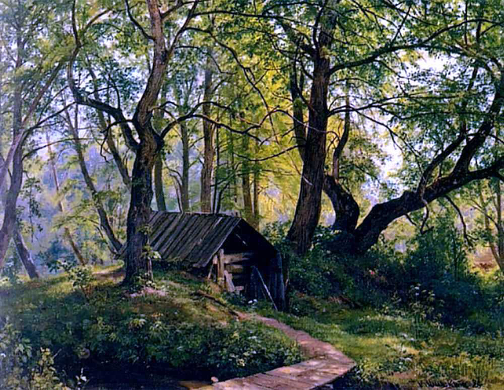  Ivan Ivanovich Shishkin Old limes - Canvas Print